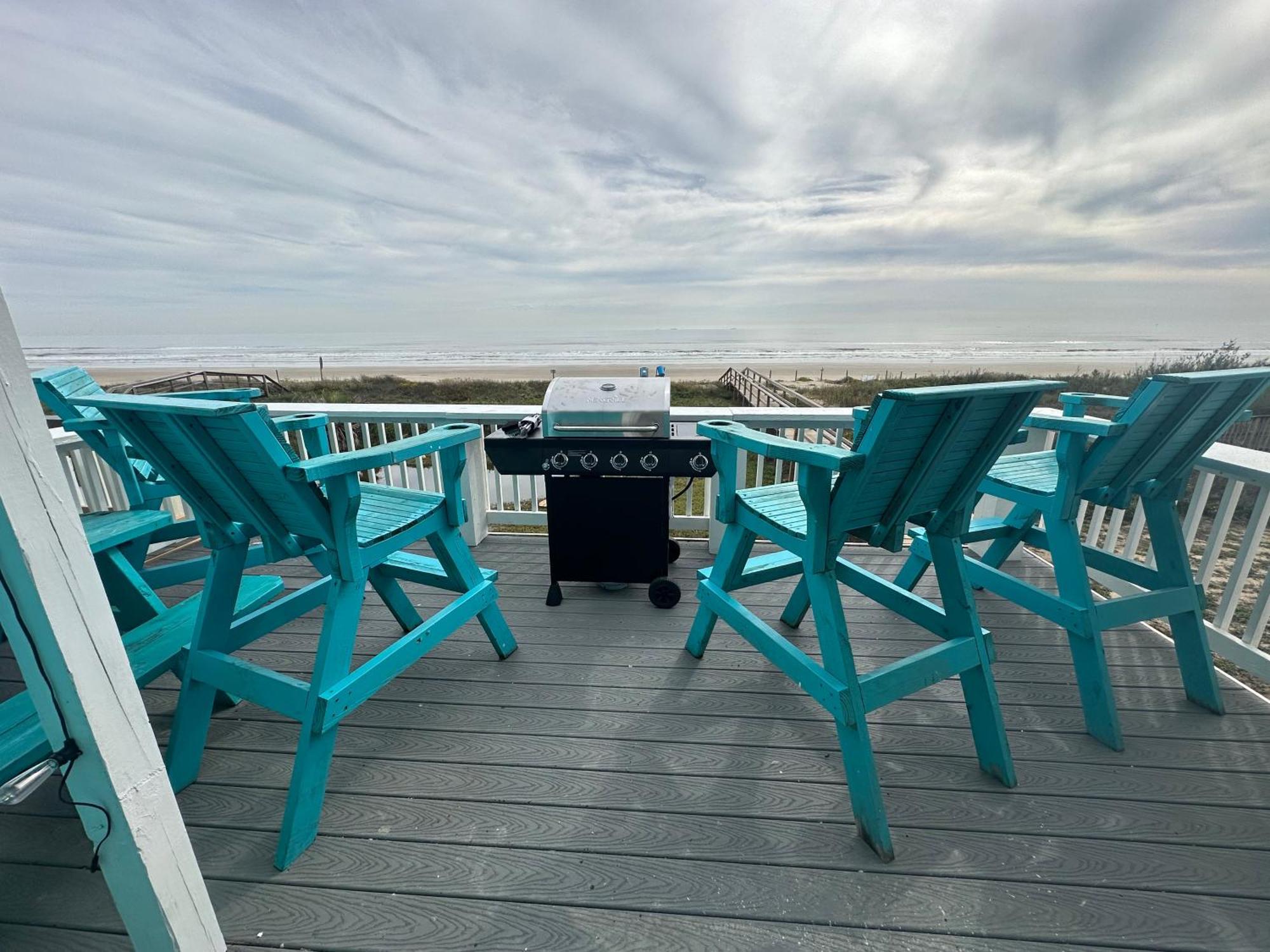 Beachfront Retreat! 3 Steps To Walkover! Surfside Beach Buitenkant foto